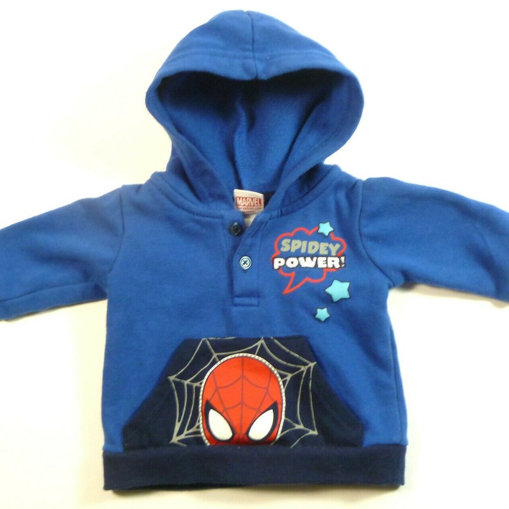 Marvel Newborn Baby Spider-Man Hoodie